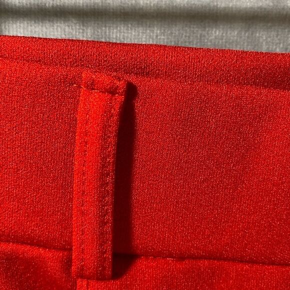 New Mix Red Stretch Dress Pants | Size Small - Picture 4 of 7